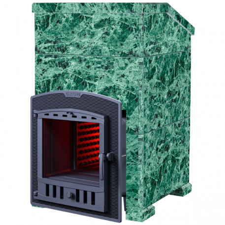 Чугунная печь для бани Комплект Гром 30 (П2) Президент 980/40 Змеевик