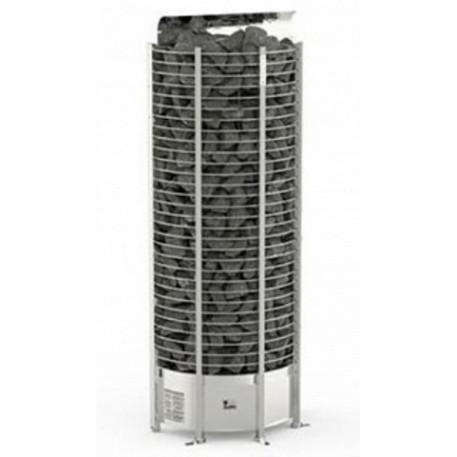 SAWO Электрическая печь Tower напольная пристенная, без пульта, встр. блок мощности, 8,0 кВт, нерж.
